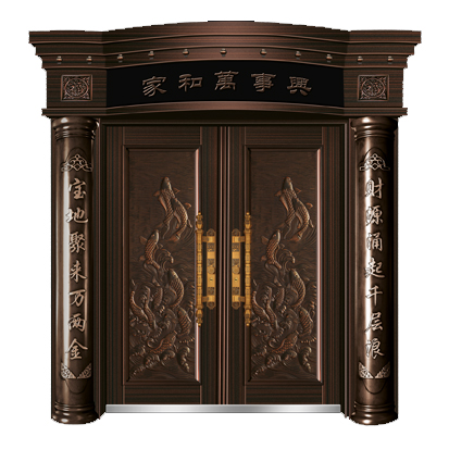 鑄鋁門(mén) 1831九魚獻瑞